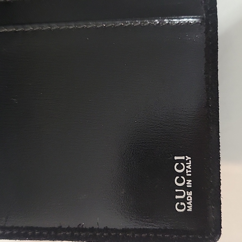 Vintage GUCCI Suede Horsebit Wallet - Picture 2 of 10